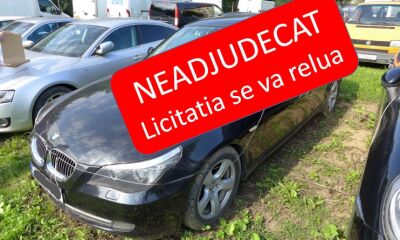 Autoturism marca BMW 525D - an 2008 - a doua licitatie